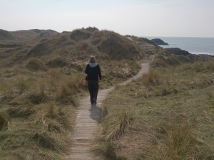 The high path on Llanddwyn Island
