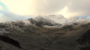 Snowdon starting to look wintery!