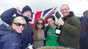On the summit of Snowdon