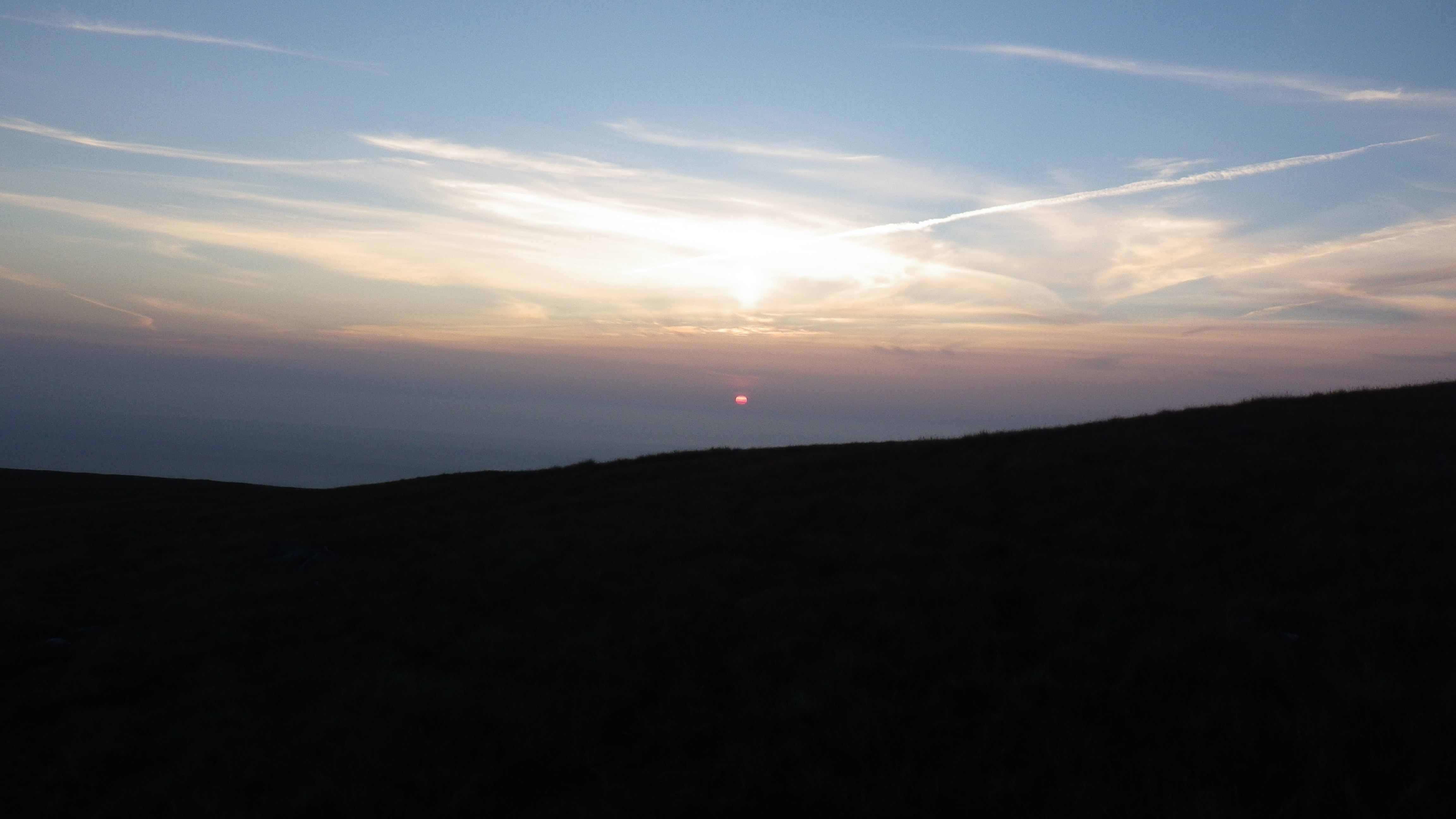 Sunset coming off the Carneddau- end if the day